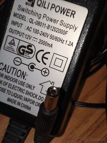 Zdroj 12V Dell, IKEA 24V, Chicony 19V,HP 32V 11,5V 9V TPLINK - 14