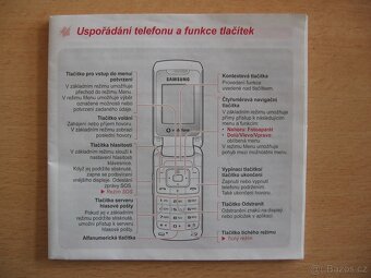 Tlačítkový mobil "véčko" zn. Samsung - 14