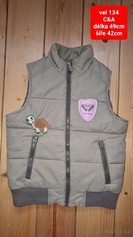 Vel 134-140, sety, rifle,šaty,vesty.... - 14