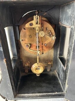 Stolní hodiny bule s konzolí - originál. - 14