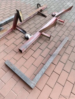 Naklápěcí kolébka - zvedák pro renovaci veterána. - 14