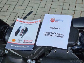 Keeway RK V125C, původ ČR, 1170km, serviska - 14