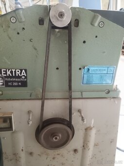 Hoblovka (srovnávačka) s protahem Elektra Beckum HC260 - 14