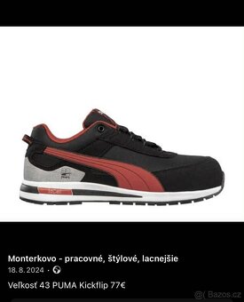 Pracovní boty, velikost 43, MIX - 14