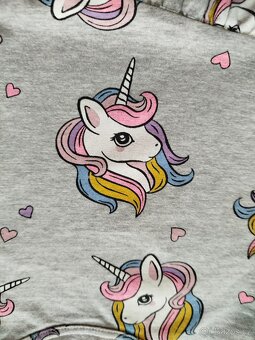 Oblečení Tchibo, H&M, vel.134, mikina, šaty, legíny - 14