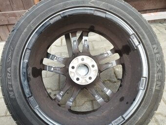 ALU kola 5x100 r17 + pneu - 14