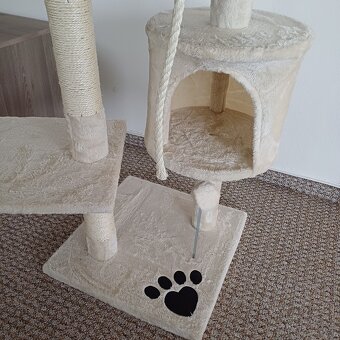 Škrabadlo pro kočky - 116 / kočičí strom - 199 cm - 14