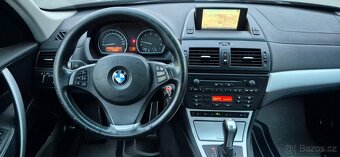 BMW X3 E83 3.0 SD 210 KW 4x4 Automat NOVÁ STK Xenony kůže - 14