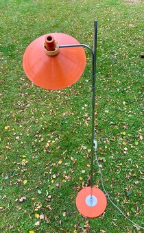 lampa retro lampa stojací lampa pokrok žilina chrom - 14