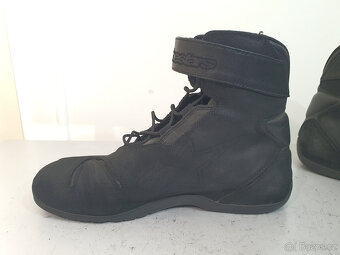 45 Alpinestars kožený boty na motorku - 14