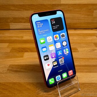 iPhone 12 mini 128GB, červený (12 měsíců záruka) - 14