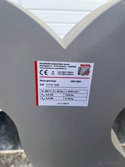 Odsávání prachu a pilin holzmann ABS 3880 - 14