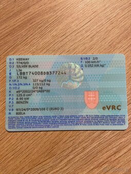 KEEWAY 125 SILVER BLADE - 14