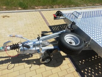 Sklopka hydraulika alu plocha 406x201cm, 2700/600kg, výbava - 14