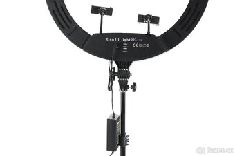 Profesionální RGB LED kruhové světlo 56 cm se stativem - 14