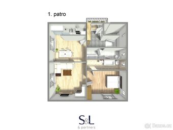 Prodej rodinného domu s bytovými jednotkami u rybníků v Dubi - 14