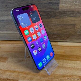 Iphone 15 Pro Max 256GB, přírodní, 100% bat., eSIM (záruka) - 14