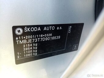 Superb 2 II combi TDI 103kw DSG alu 16 navi 2.majitel - 14