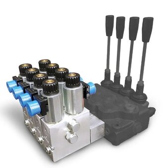 Rádiové/dálkové ovládání SCANRECO hydraulické jeřáby/ruky - 14
