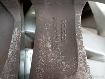 Alu kola 4x108R17 Peugeot 5008 + zimní pneumatiky - 14