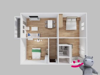 Prodej bytu 3+1/B, 77 m2 - Jeseník, ev.č. 58492 - 14