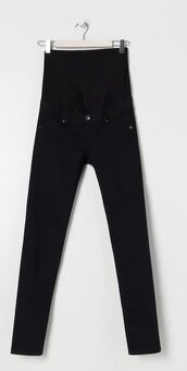 DÁM-N82_Těhotenské černé rifle (vel. 42) - 14