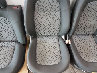 Vyhřívané černé sedačky + kabeláž Škoda Fabia Fl. - 14