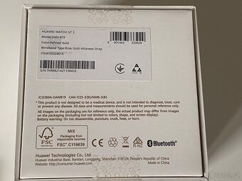 Dámské Smart hodinky Huawei Watch GT2 Refined gold - 14