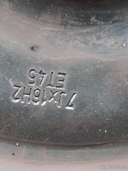 Plech disky Octavia 5x112 zimní pneu - 14