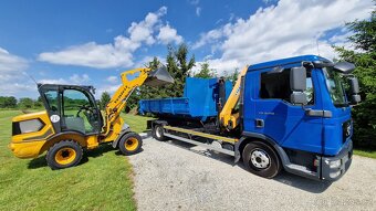 Man Tgl 12.250/KONTEJNER+HYDRAULICKÁ RUKA EFFER/KLIMA,MĚCHY - 14