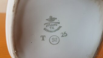 Starožitný porcelán Československo, Czechoslovakia, značený - 14