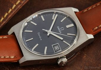 OMEGA Geneve 1360049 modrošedé - 14
