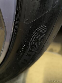 ALU kola Škoda Superb 3 5x112 r19 Originál, pneu ZÁNOVNÍ 99% - 14