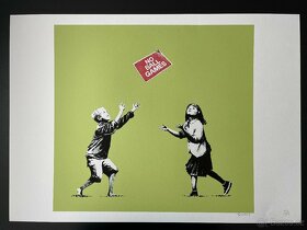 BANKSY, SIGNOVÁNO, ČÍSLOVÁNO, CERTIFIKACE - 14