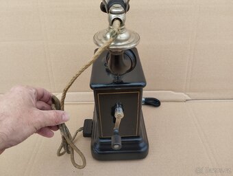 Velmi starý dánský telefon Jydsk, doprava zdarma. - 14