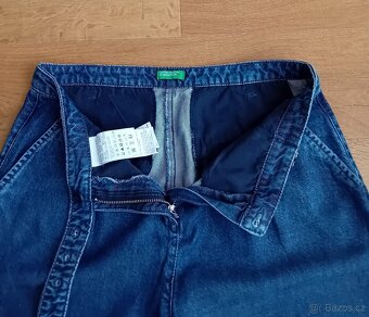 Benetton dámské lehké džínové kalhoty vel. S - 14