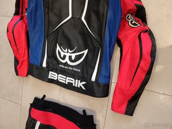 Berik Ascari-Pánská kožené moto kombinéza, dvoudílná - 14