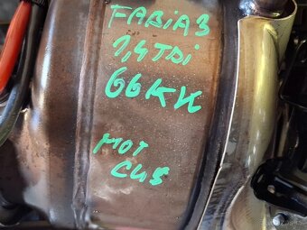 Skoda Fabia 3 - motor CUS, převodovka PHB - 14