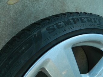 alu kola 5x112+zimní pneu r18 - 14