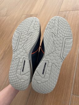 Nové pánské modré letní boty / tenisky zn. Skechers - 14