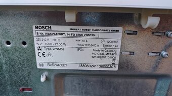 Automatická pračka Bosch WAS24460BY - 14