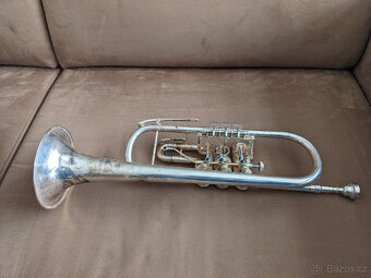 C-trumpeta mistr J. Scherzer Rino Markneukirchen Ref. 8209 s - 14