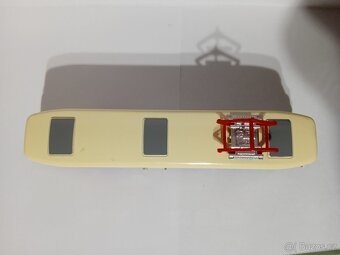 Vláčky - tramvaj Tatra T3 H0 1:87 - červená, světlo, zvuk - 14