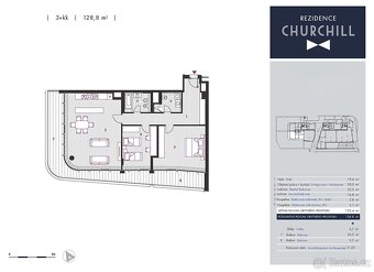 Pronájem bytu 3+kk 136 m² Dudova, Praha - Vinohrady - 14