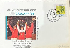 Sada obálek s témetikou OH Calgary 1988 - 14