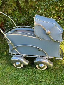 Retro kočárek pro miminko Hecker - 14