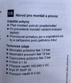 Bezdotykova baterie Franke Protronic-S - 14