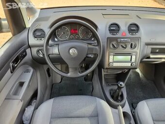 VW Caddy 1.9 TDI 77kW,1.Majitel,Serviska,Senzory. - 14