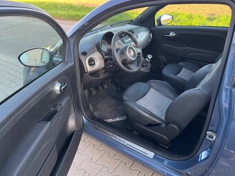 Fiat 500 0,9T 63kw rok 2012 super stav - 14