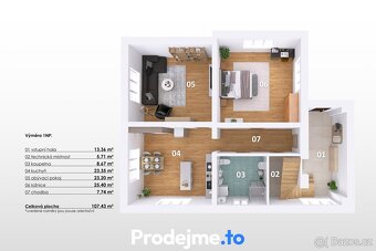Prodej rodinného domu 285 m2 - Medlice, ev.č. 100135 - 14